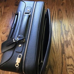 Louis Vuitton Taiga Leather Pilot Case Ardoise